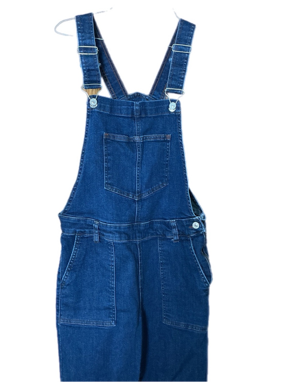 YSC denim collection dark wash overalls medium - Picture 6 of 12